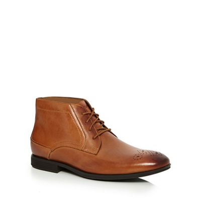 Tan 'Style connected' chukka boots